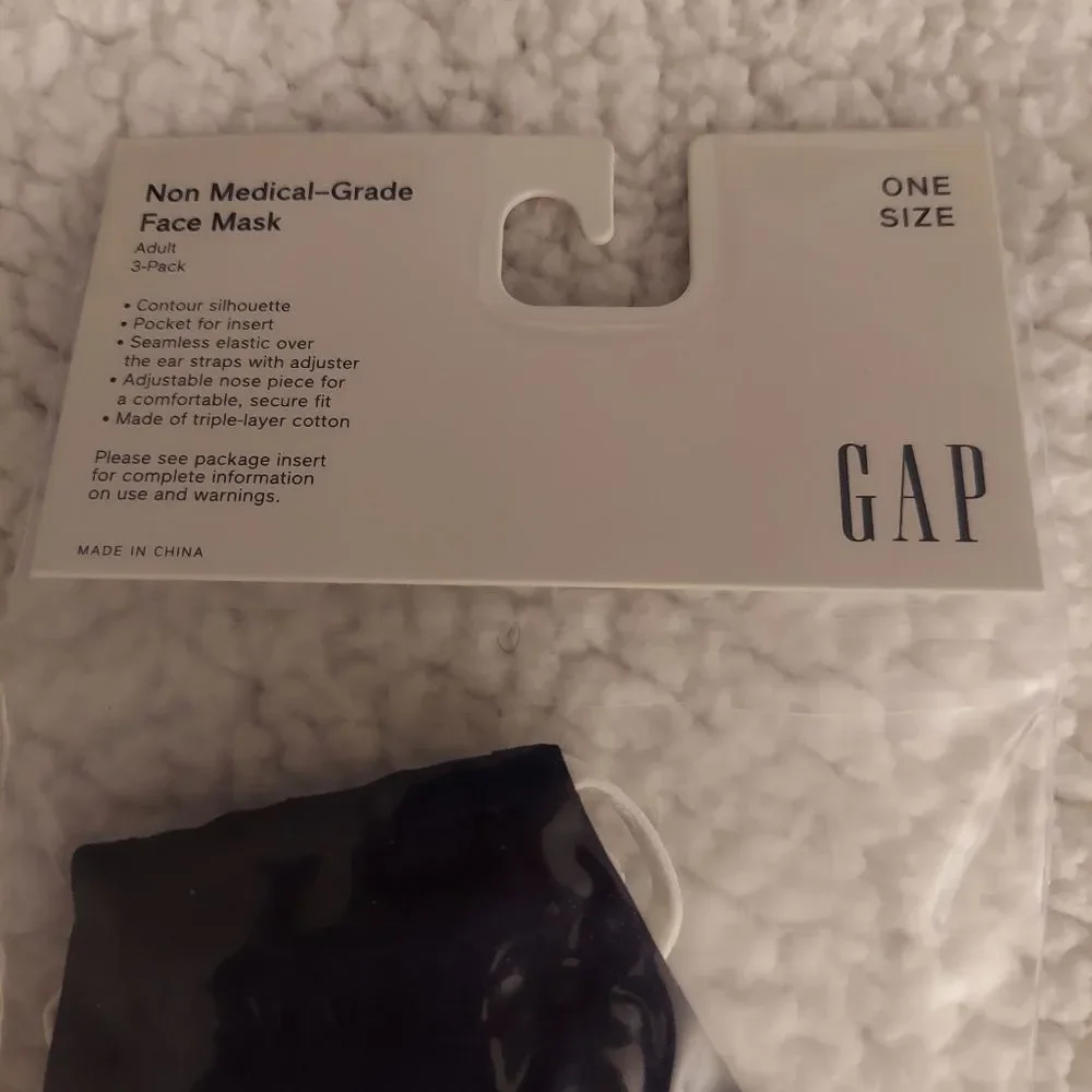 Adult Contour Mask with Filter Pocket (3-Pack) - Picture 3 of 7